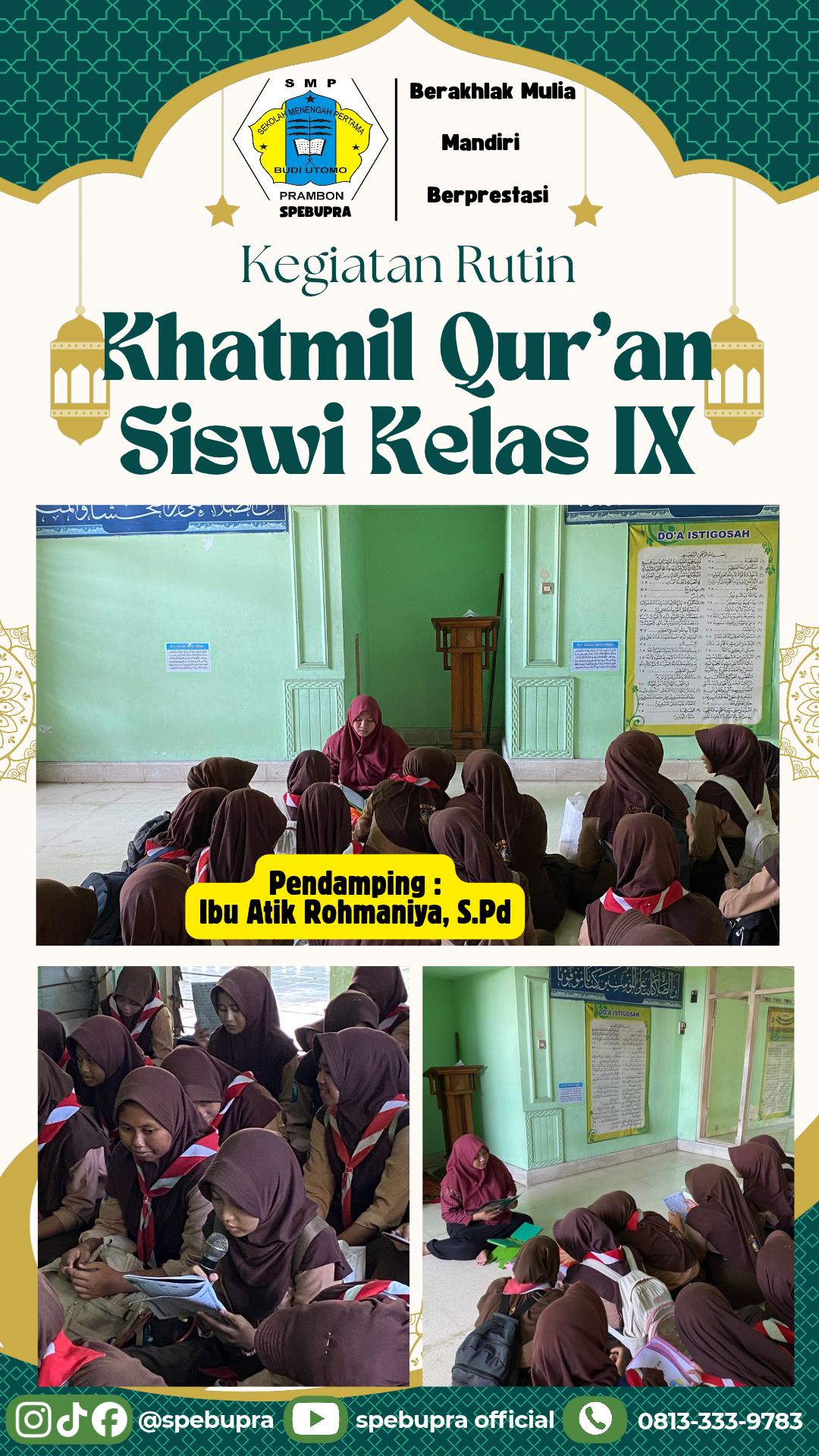 KEGAIATAN RUTIN KHATMIL QURAN