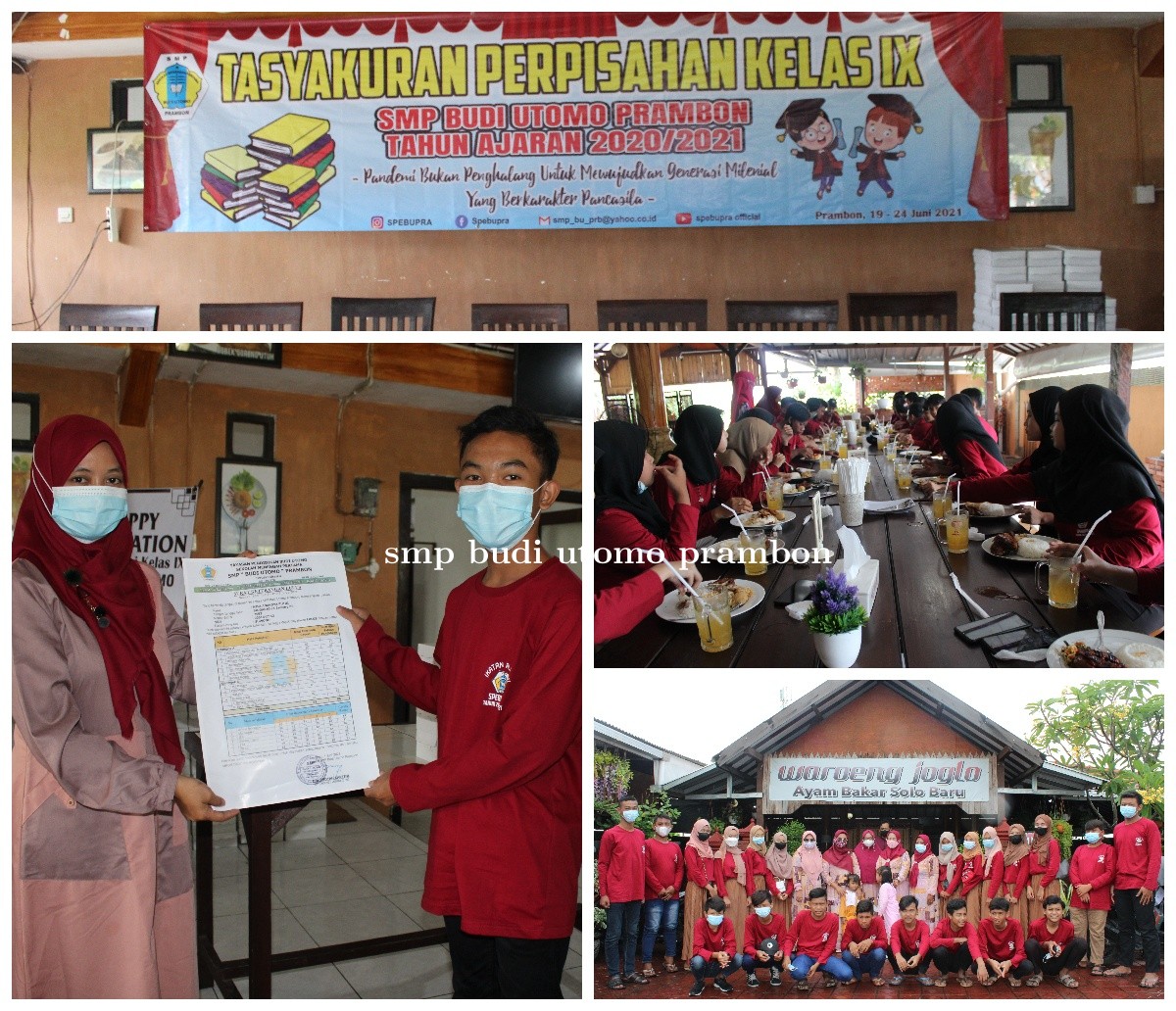 Tasyakuran Perpisahan Kelas IX